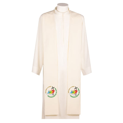 Stola sacerdotale ricamata con logo Giubileo