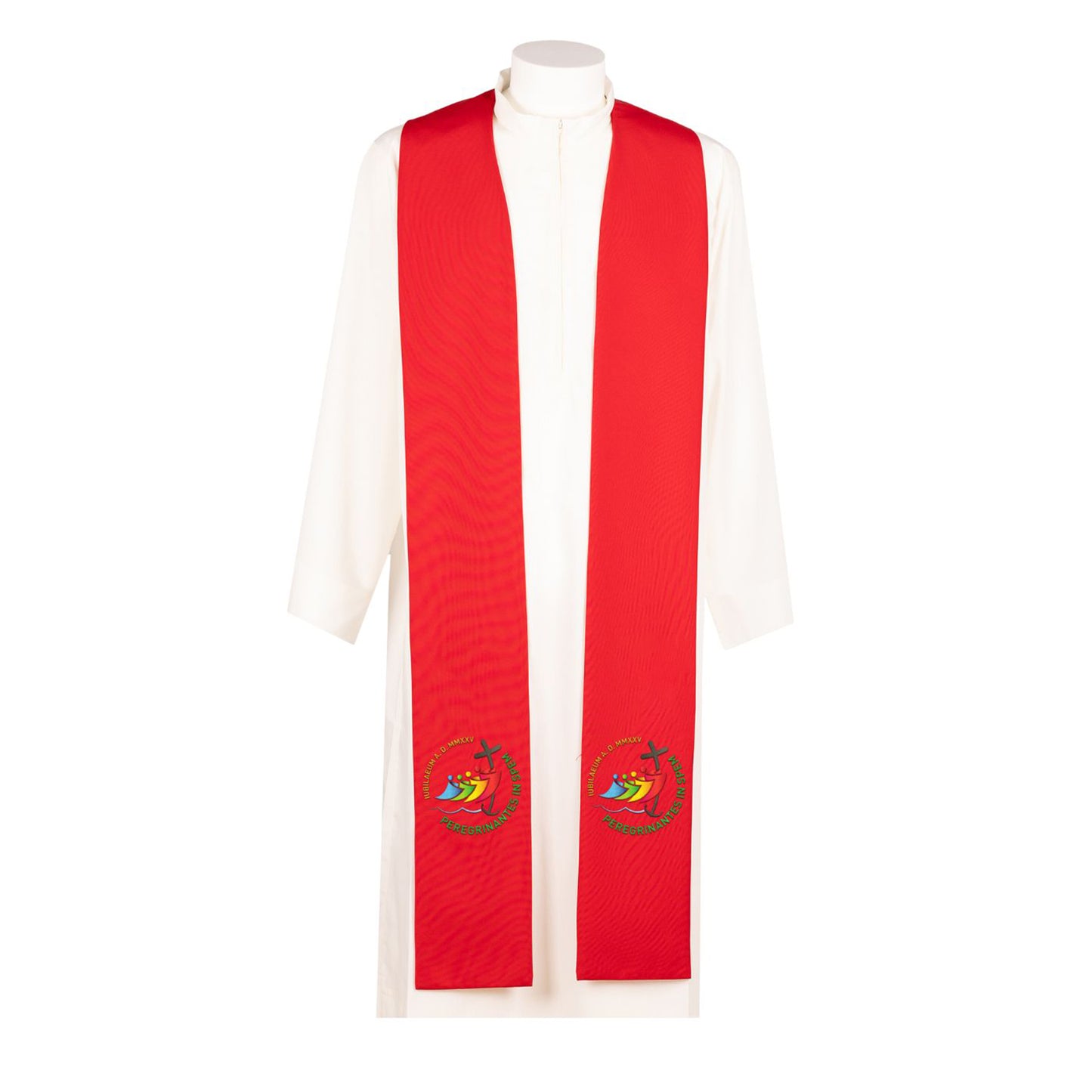 Stola sacerdotale ricamata con logo Giubileo