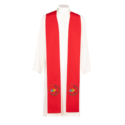 Stola sacerdotale ricamata con logo Giubileo