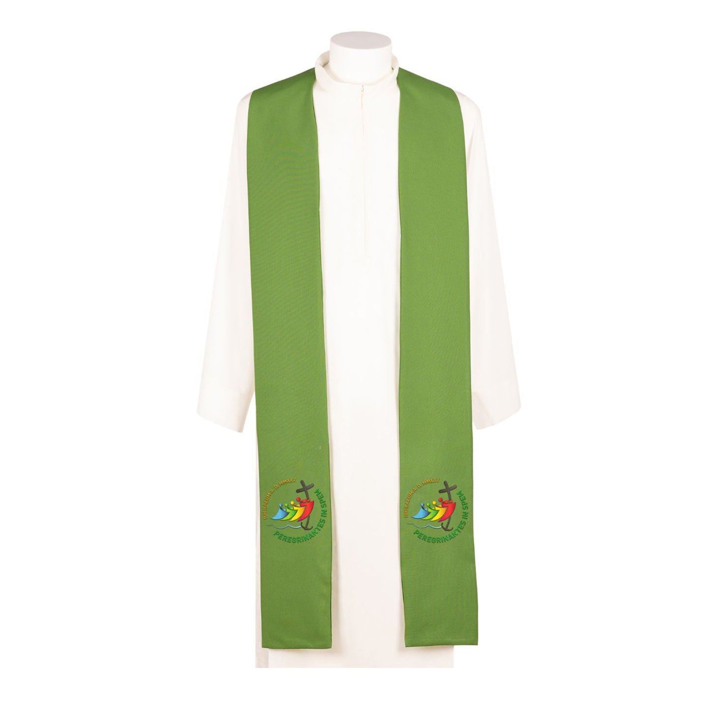 Stola sacerdotale ricamata con logo Giubileo