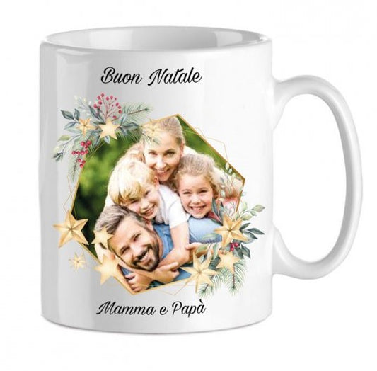 Tazza in porcellana bianca da personalizzare