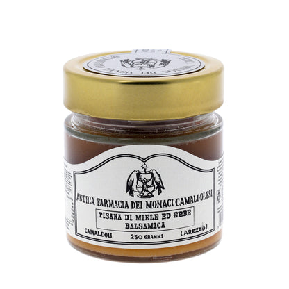 Tisana al miele e erbe balsamiche