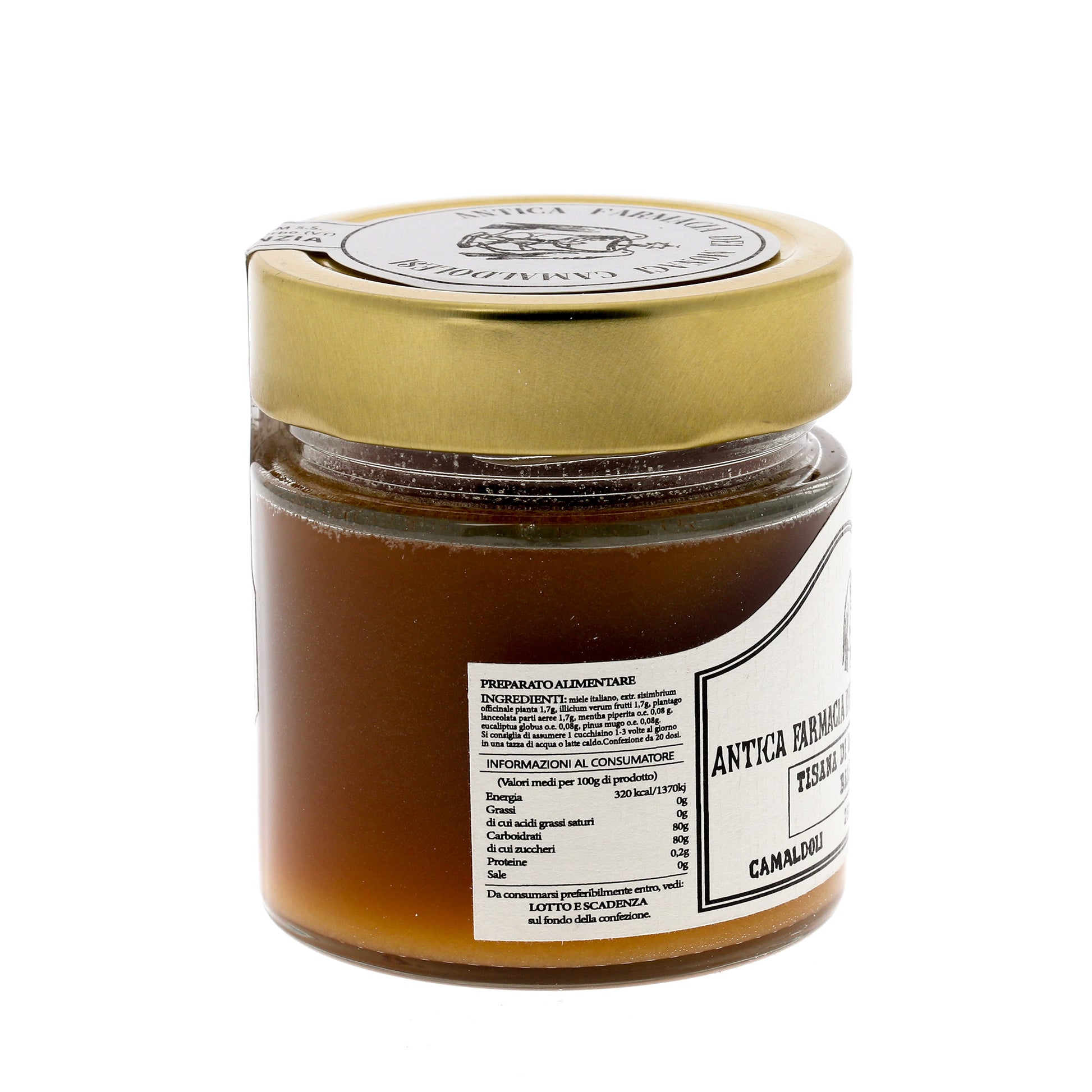Tisana al miele e erbe balsamiche