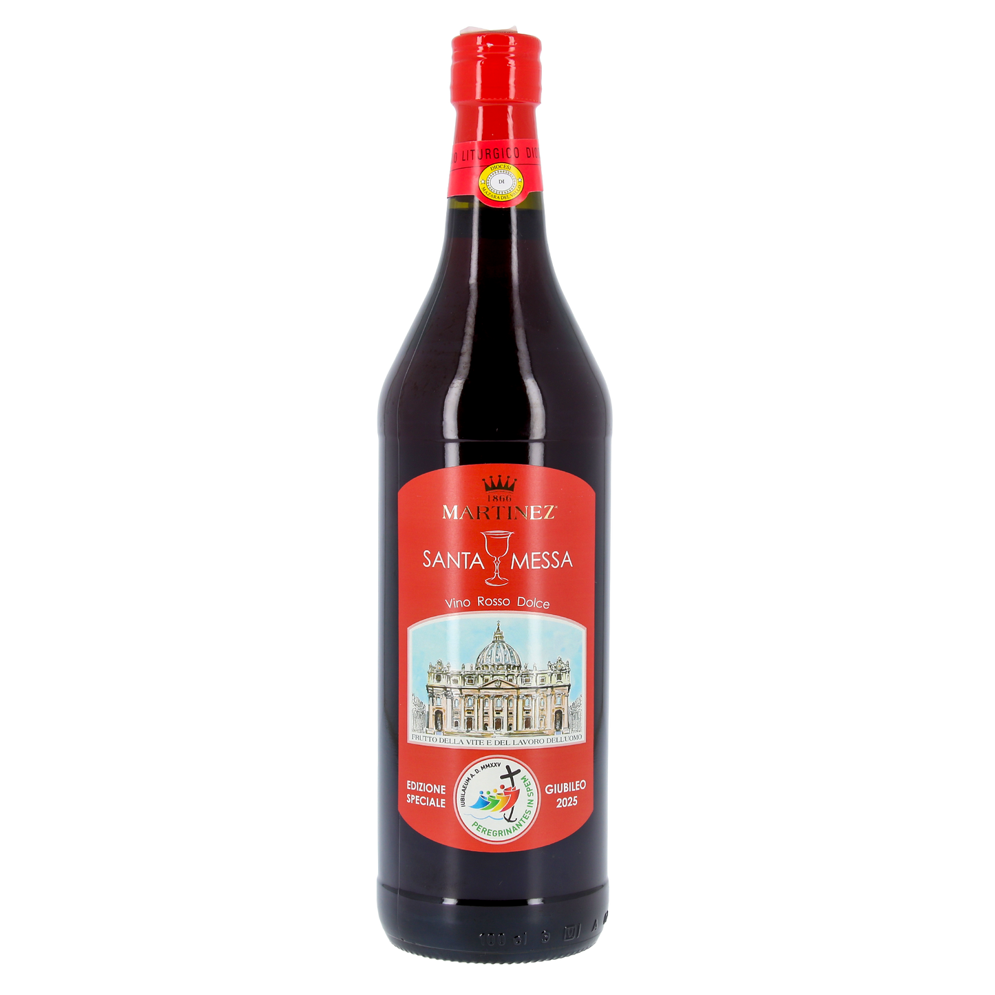 Vino per Santa Messa Rosso Liquoroso 1L
